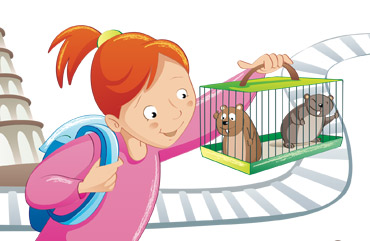 Stile illustrazione scolastica