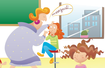 Stile illustrazione scolastica
