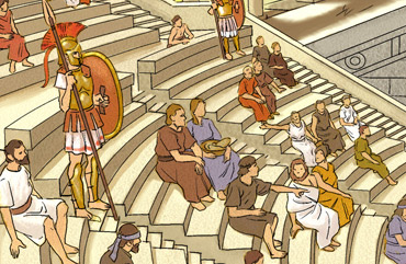 Stile illustrazione scolastica