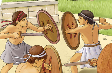 Stile illustrazione scolastica