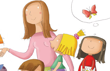 Stile illustrazione scolastica