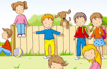 Stile illustrazione scolastica