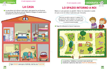 Stile illustrazione scolastica
