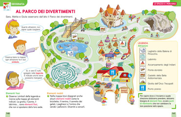Stile illustrazione scolastica