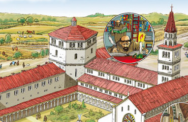 Stile illustrazione scolastica